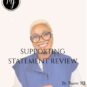 Supporting statement review